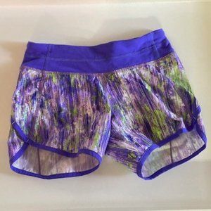 Purple and Green Ivivva Kids Shorts Size 10